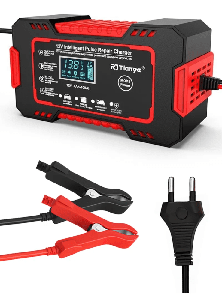 carregador inteligente de bateria 12v 6a vale a pena
