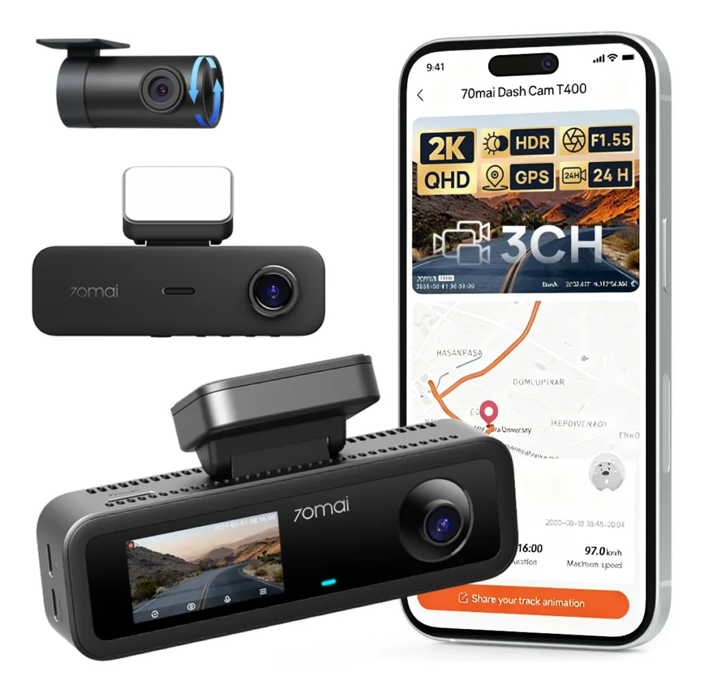 camera veicular 70mai t400 vale a pena