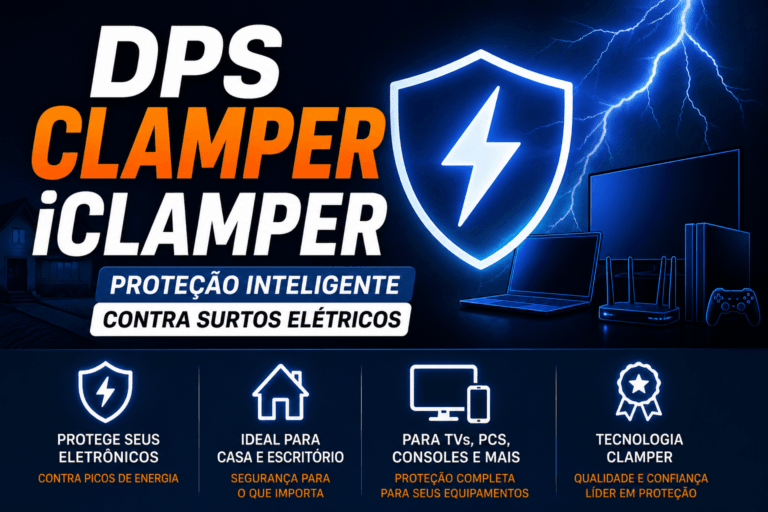 dps clamper iclamper vale a pena proteção contra surtos energia tomada