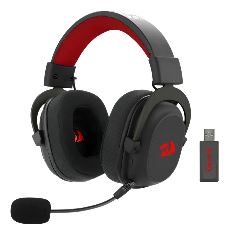 Headset Gamer Redragon Zeus Pro H510 RGB Wireless