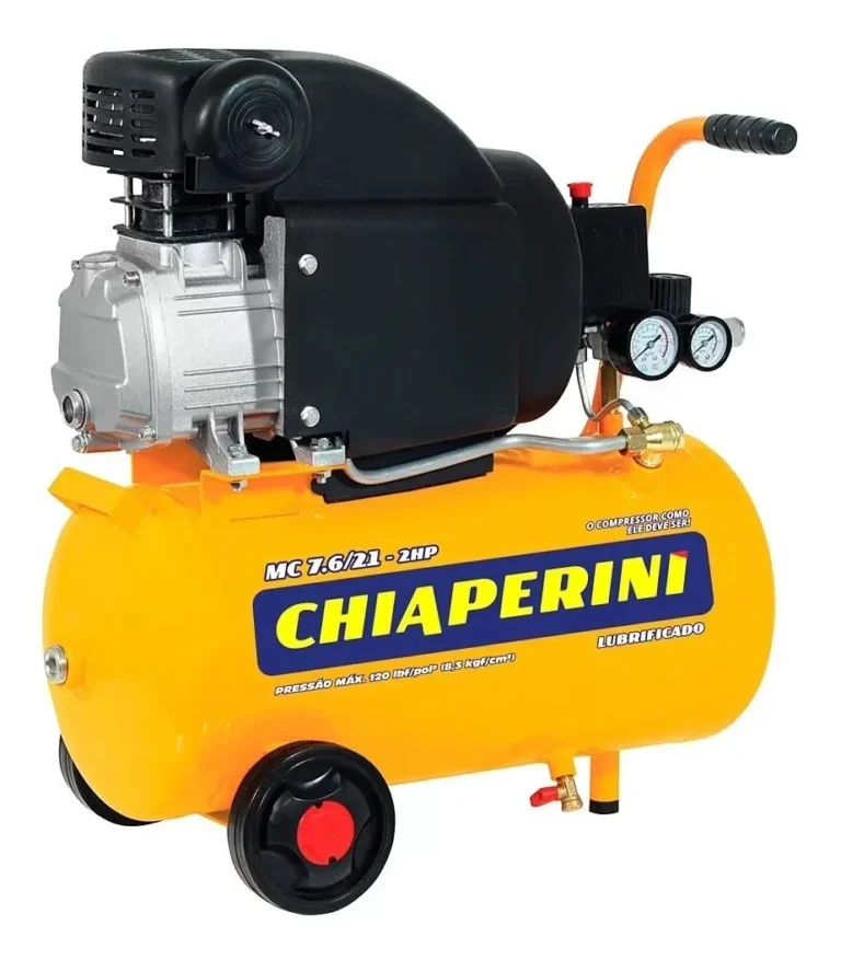 Compressor de Ar Chiaperini MC 7.6/21 2HP 21L
