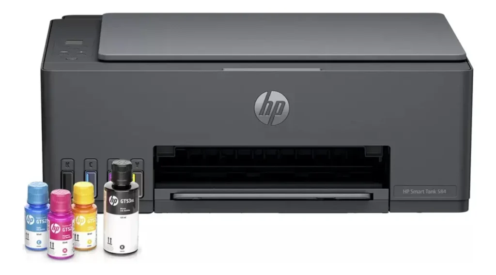 Impressora Multifuncional HP Smart Tank 584 com comparação de 2026