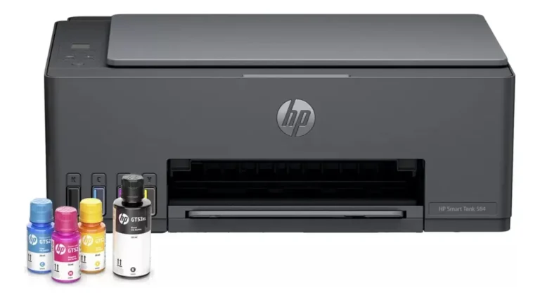 Impressora Multifuncional HP Smart Tank 584 com comparação de 2026