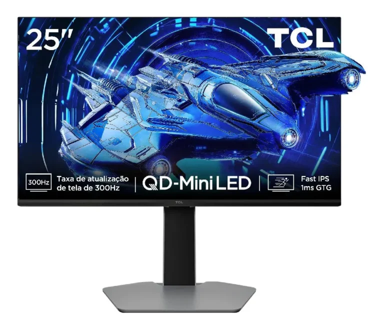 Monitor Gamer TCL 25" QLED Mini LED Full HD G64