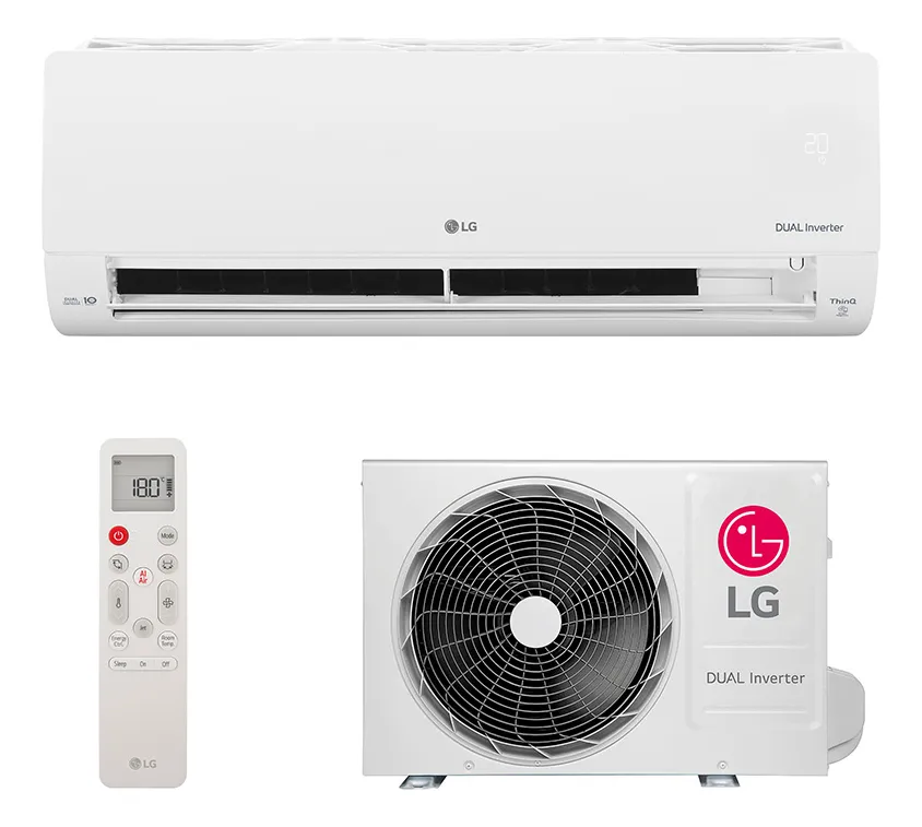 Ar-Condicionado LG 9.000 BTUs Inverter com IA vale a pena
