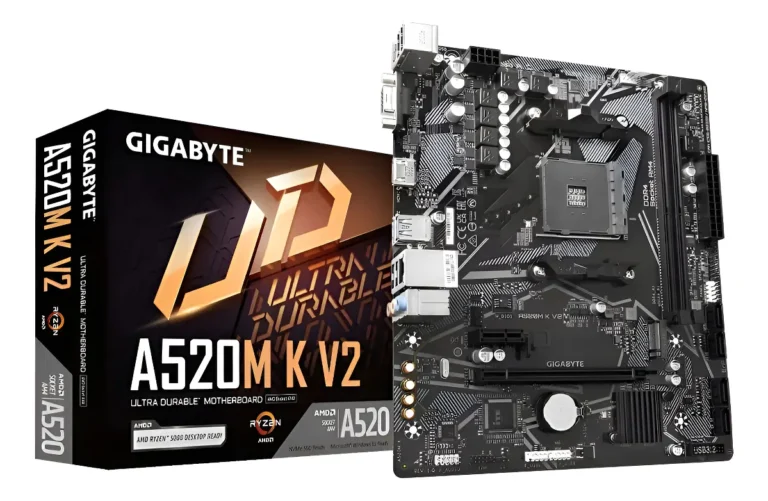 Placa-Mãe Gigabyte A520M K V2 AM4 vale a pena