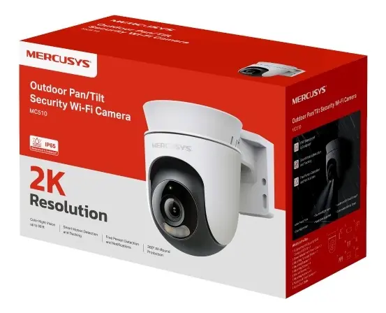 Câmera de Segurança Wi-Fi Mercusys MC510 2K 360° vale a pena